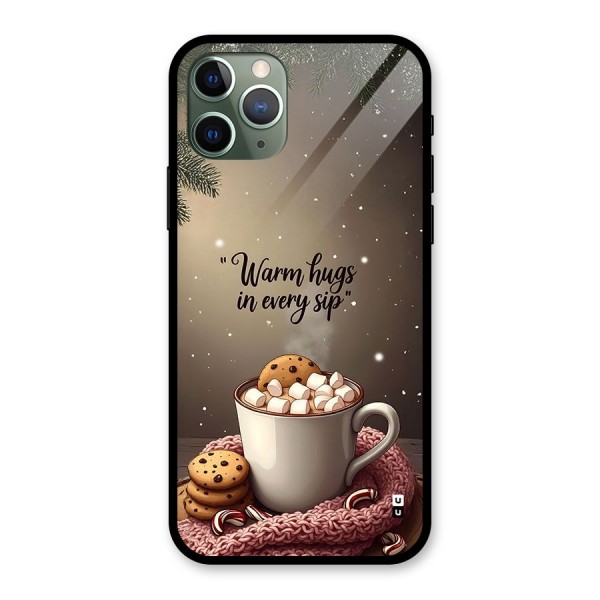 Warm Hugs Glass Back Case for iPhone 11 Pro