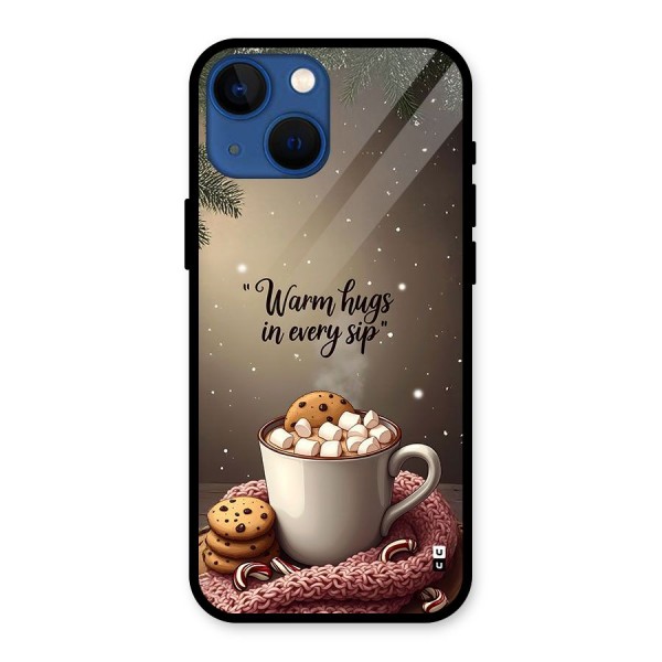 Warm Hugs Glass Back Case for iPhone 13 Mini