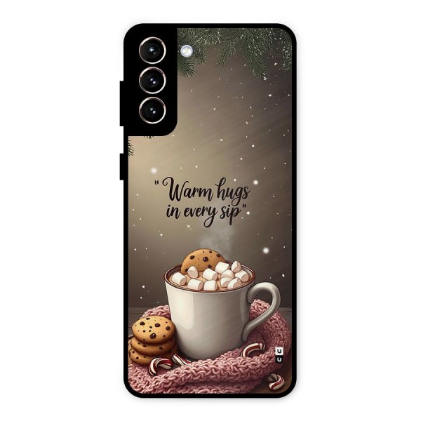Warm Hugs Metal Back Case for Galaxy S21 Plus