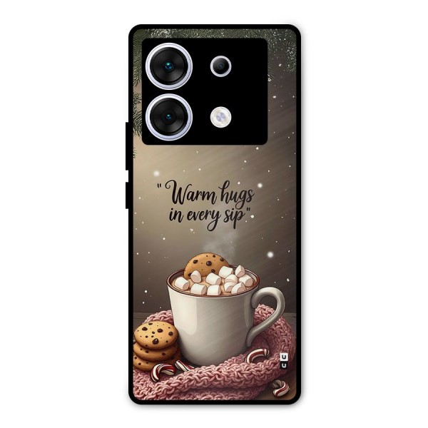 Warm Hugs Metal Back Case for Infinix Zero 30 5G