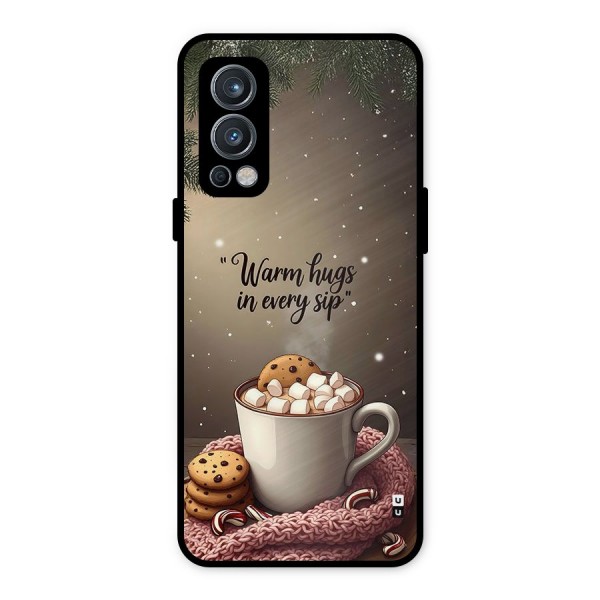 Warm Hugs Metal Back Case for OnePlus Nord 2 5G