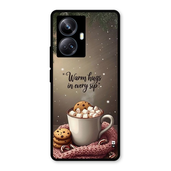 Warm Hugs Metal Back Case for Realme 10 Pro Plus