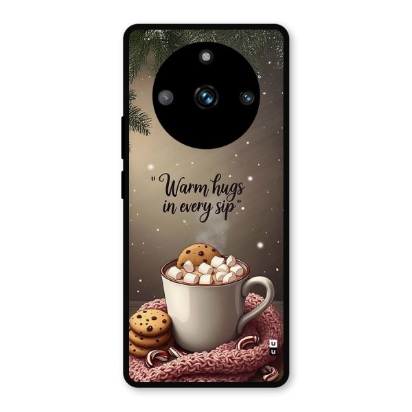 Warm Hugs Metal Back Case for Realme 11 Pro