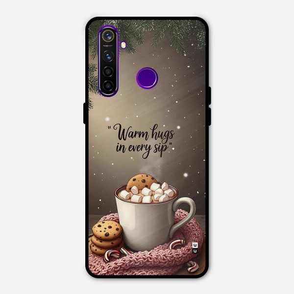Warm Hugs Metal Back Case for Realme 5 Pro