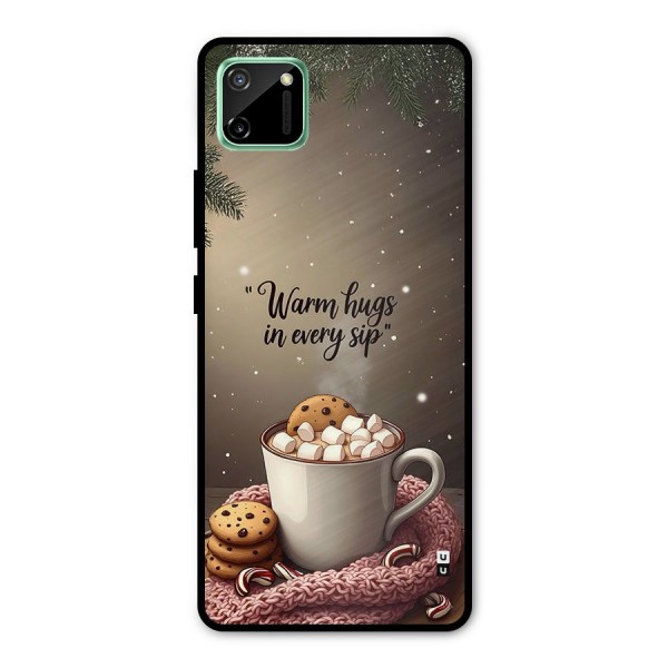Warm Hugs Metal Back Case for Realme C11