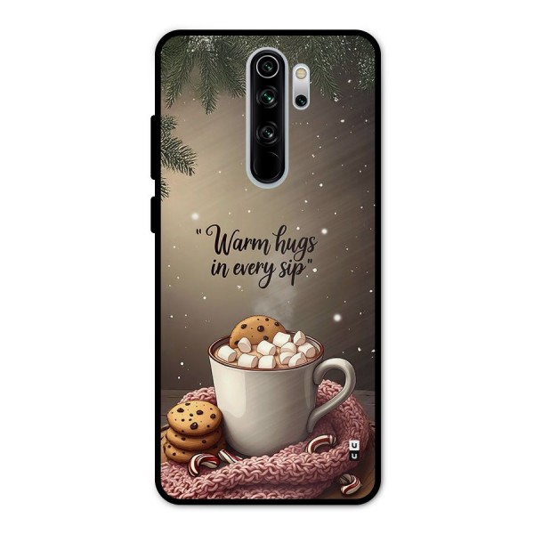 Warm Hugs Metal Back Case for Redmi Note 8 Pro