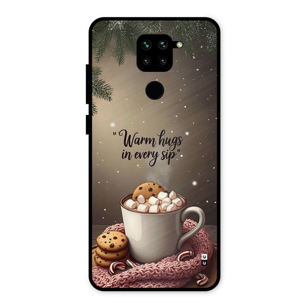 Warm Hugs Metal Back Case for Redmi Note 9