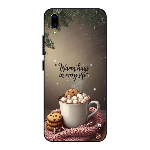 Warm Hugs Metal Back Case for Vivo V11 Pro
