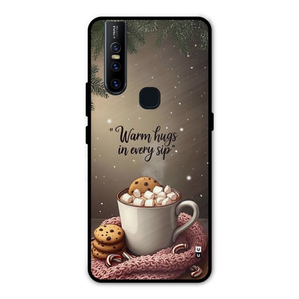 Warm Hugs Metal Back Case for Vivo V15