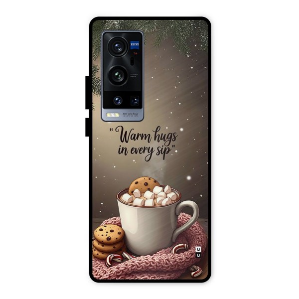 Warm Hugs Metal Back Case for Vivo X60 Pro Plus