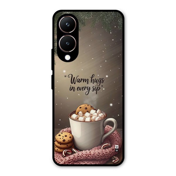 Warm Hugs Metal Back Case for Vivo Y28