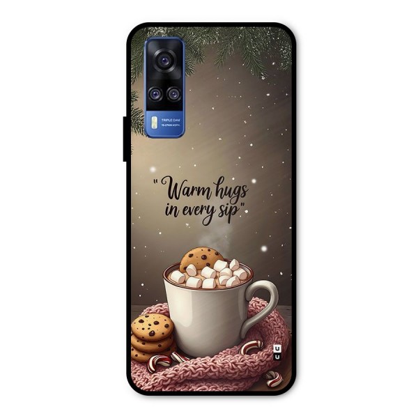 Warm Hugs Metal Back Case for Vivo Y31