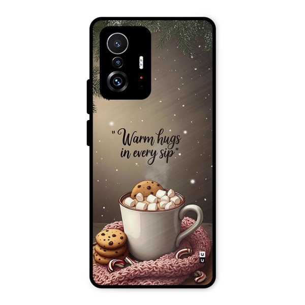 Warm Hugs Metal Back Case for Xiaomi 11T Pro