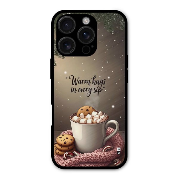 Warm Hugs Metal Back Case for iPhone 16 Pro