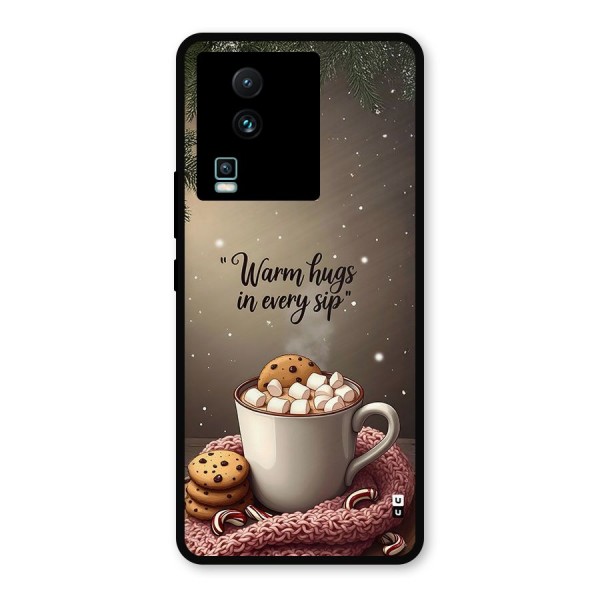 Warm Hugs Metal Back Case for iQOO Neo 7