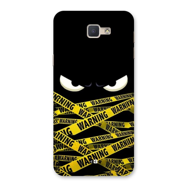 Warning Eyes Back Case for Galaxy J5 Prime