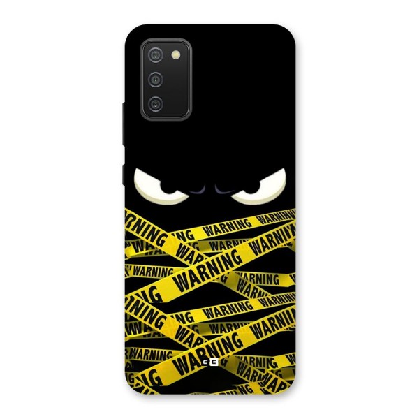 Warning Eyes Back Case for Galaxy M02s
