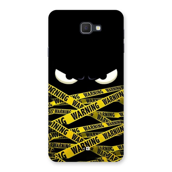 Warning Eyes Back Case for Galaxy On7 2016