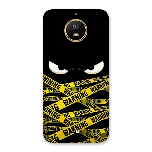Warning Eyes Back Case for Moto G5s