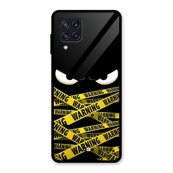 Warning Eyes Glass Back Case for Galaxy M32