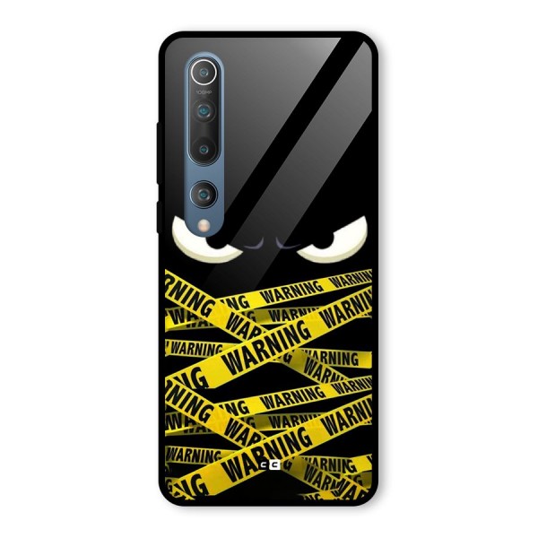 Warning Eyes Glass Back Case for Mi 10