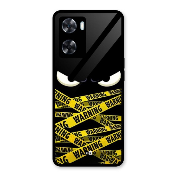 Warning Eyes Glass Back Case for Oppo A77