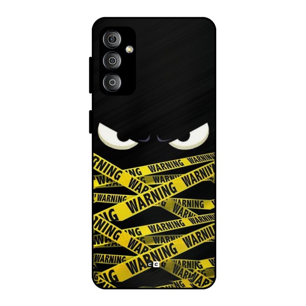 Warning Eyes Metal Back Case for Galaxy F23