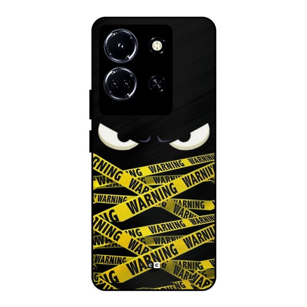 Warning Eyes Metal Back Case for Infinix Note 30 5G