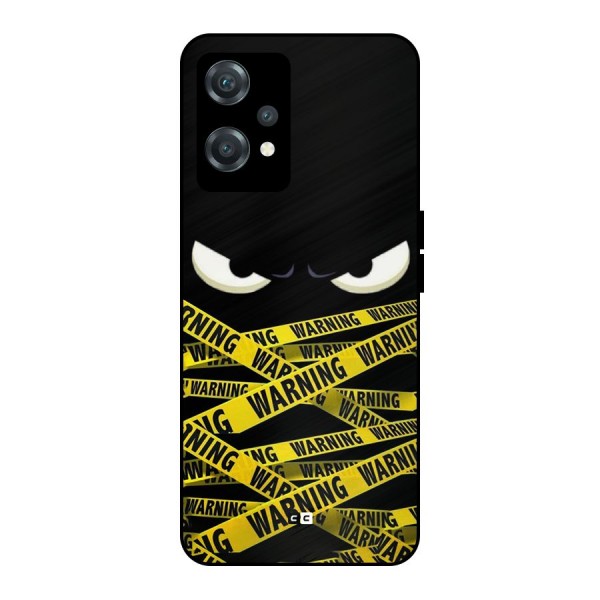 Warning Eyes Metal Back Case for OnePlus Nord CE 2 Lite 5G