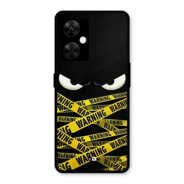 Warning Eyes Metal Back Case for OnePlus Nord CE 3 Lite