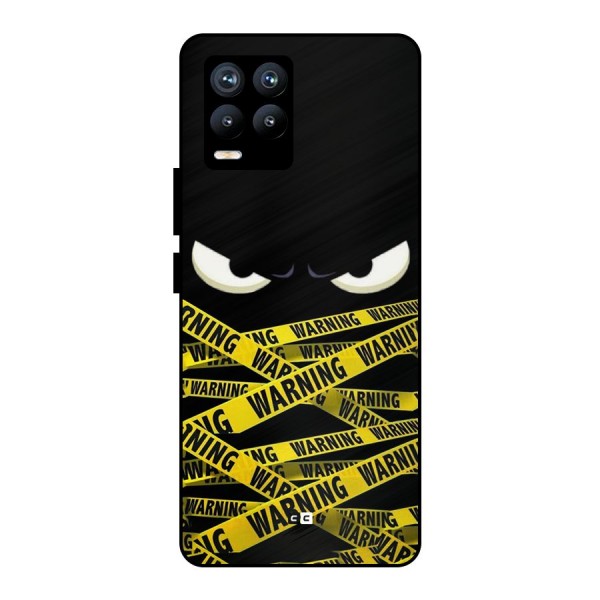Warning Eyes Metal Back Case for Realme 8 Pro