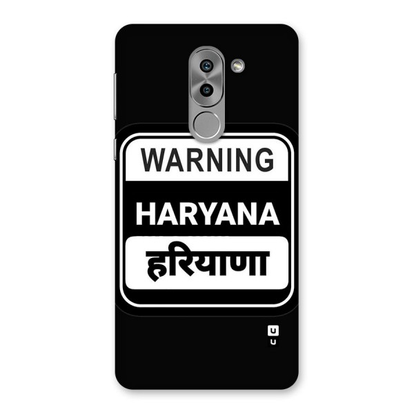 Warning Haryana Back Case for Honor 6X
