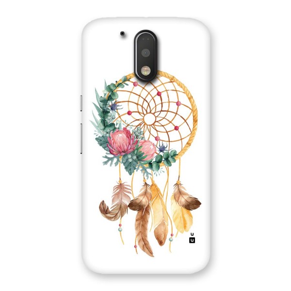 Watercolor Dreamcatcher Back Case for Moto G4 Plus