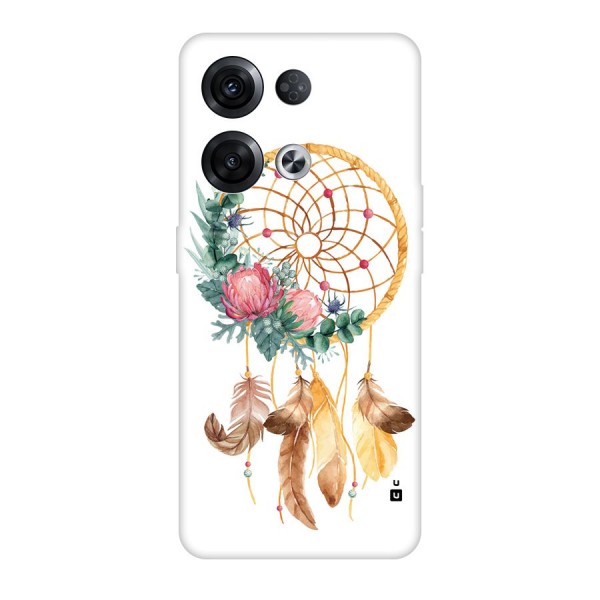 Watercolor Dreamcatcher Back Case for Oppo Reno8 Pro 5G