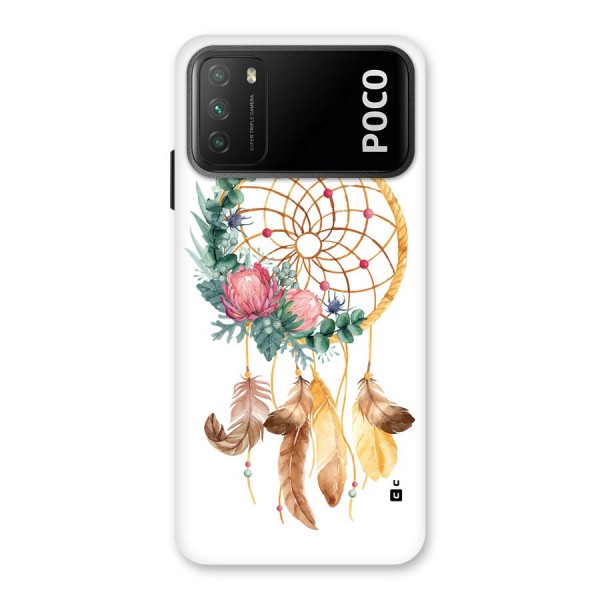 Watercolor Dreamcatcher Back Case for Poco M3