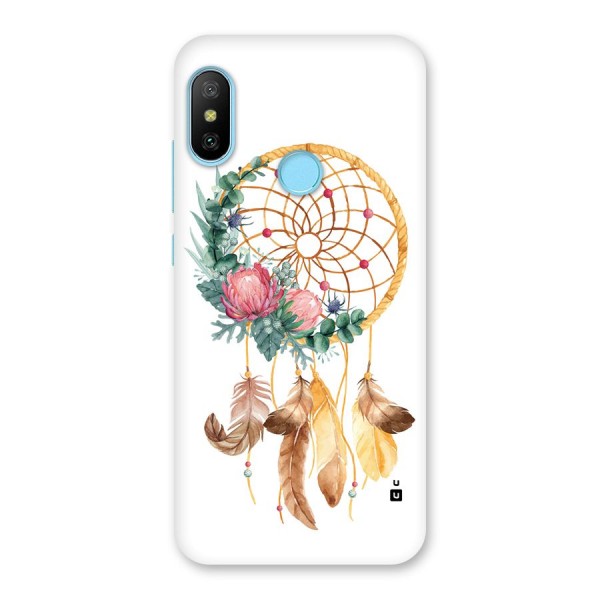 Watercolor Dreamcatcher Back Case for Redmi 6 Pro