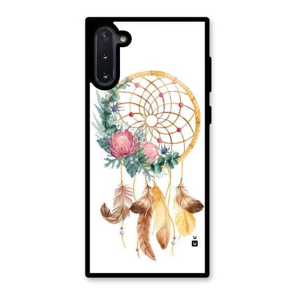 Watercolor Dreamcatcher Glass Back Case for Galaxy Note 10
