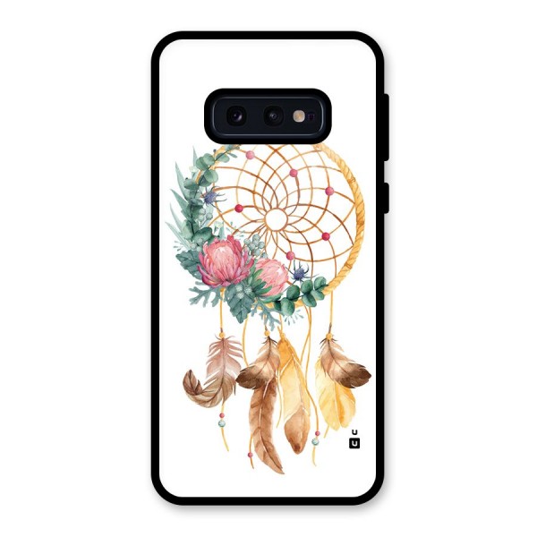 Watercolor Dreamcatcher Glass Back Case for Galaxy S10e