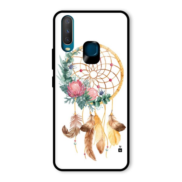 Watercolor Dreamcatcher Glass Back Case for Vivo Y12