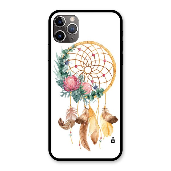 Watercolor Dreamcatcher Glass Back Case for iPhone 11 Pro Max