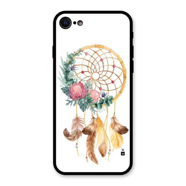 Watercolor Dreamcatcher Glass Back Case for iPhone 7