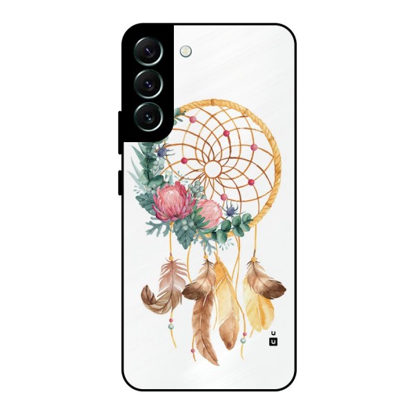 Watercolor Dreamcatcher Metal Back Case for Galaxy S22 Plus 5G