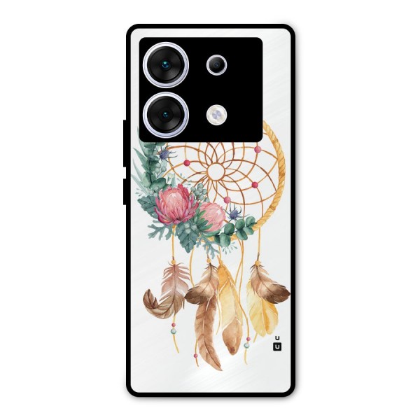 Watercolor Dreamcatcher Metal Back Case for Infinix Zero 30 5G