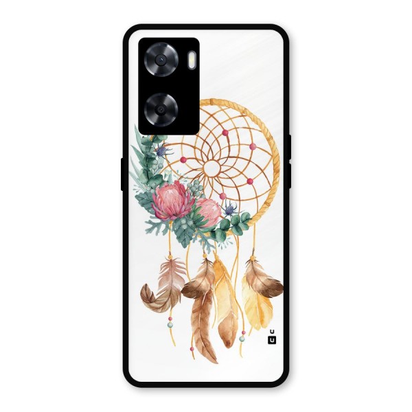 Watercolor Dreamcatcher Metal Back Case for Oppo A77