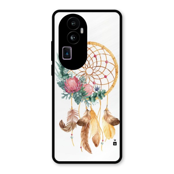 Watercolor Dreamcatcher Metal Back Case for Oppo Reno10 Pro Plus