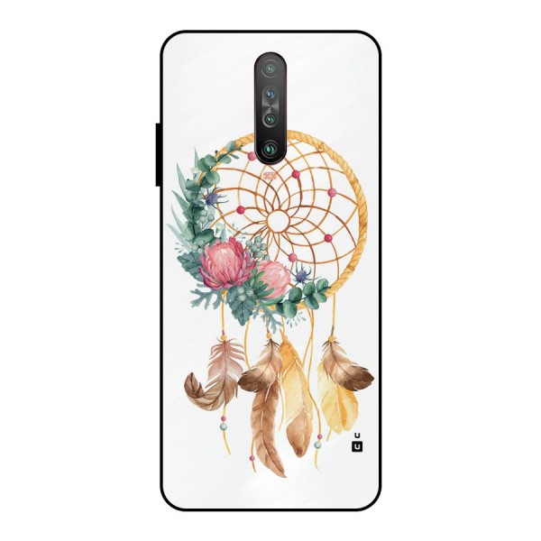 Watercolor Dreamcatcher Metal Back Case for Poco X2