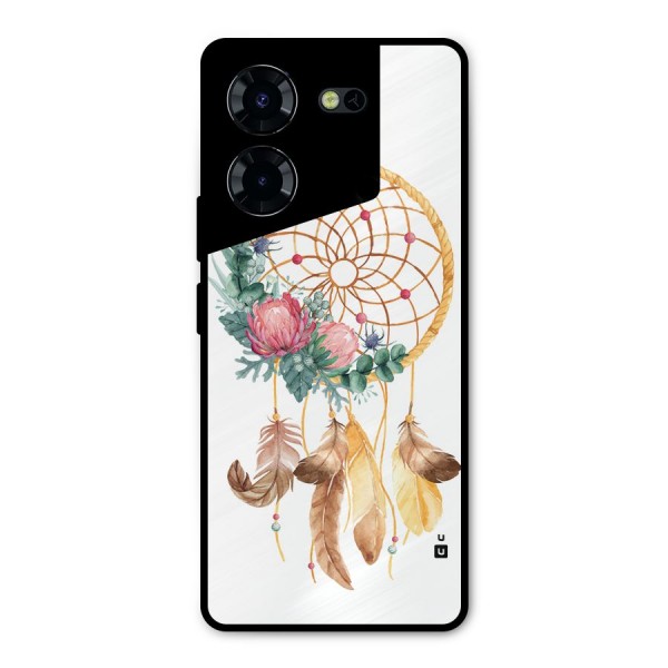 Watercolor Dreamcatcher Metal Back Case for Tecno Pova 5 Pro 5G