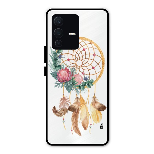 Watercolor Dreamcatcher Metal Back Case for Vivo V23 Pro