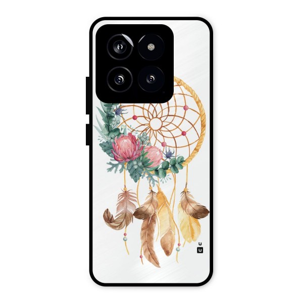 Watercolor Dreamcatcher Metal Back Case for Xiaomi 14