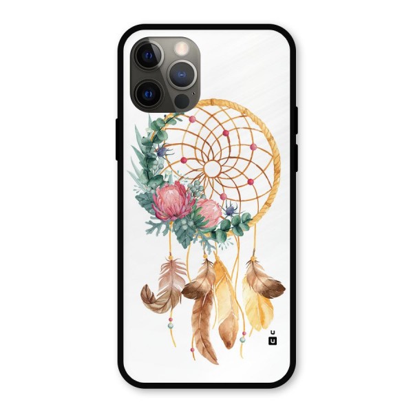 Watercolor Dreamcatcher Metal Back Case for iPhone 12 Pro